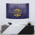 African American Buffalo Soldier Tapestry We Can We Will - Navy Blue - Wonder Print Shop