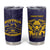 Personalized African American Buffalo Soldier Tumbler Cup We Can We Will - Navy Blue - Wonder Print Shop