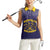 Personalized African American Buffalo Soldier Women Sleeveless Polo Shirt We Can We Will - Navy Blue - Wonder Print Shop