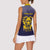 Personalized African American Buffalo Soldier Women Sleeveless Polo Shirt We Can We Will - Navy Blue - Wonder Print Shop
