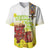 Ethiopian Enkutatash Baseball Jersey Kebero Drum With Adey Abeba Flower - Wonder Print Shop
