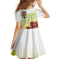 Ethiopian Enkutatash Family Matching Tank Maxi Dress and Hawaiian Shirt Kebero Drum With Adey Abeba Flower - Wonder Print Shop