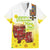 Ethiopian Enkutatash Hawaiian Shirt Kebero Drum With Adey Abeba Flower - Wonder Print Shop