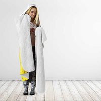 Ethiopian Enkutatash Hooded Blanket Kebero Drum With Adey Abeba Flower - Wonder Print Shop