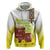 Ethiopian Enkutatash Hoodie Kebero Drum With Adey Abeba Flower - Wonder Print Shop