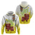 Ethiopian Enkutatash Hoodie Kebero Drum With Adey Abeba Flower - Wonder Print Shop