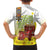 Ethiopian Enkutatash Kid Hawaiian Shirt Kebero Drum With Adey Abeba Flower - Wonder Print Shop