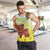 Ethiopian Enkutatash Men Tank Top Kebero Drum With Adey Abeba Flower - Wonder Print Shop