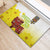 Ethiopian Enkutatash Rubber Doormat Kebero Drum With Adey Abeba Flower - Wonder Print Shop
