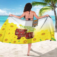 Ethiopian Enkutatash Sarong Kebero Drum With Adey Abeba Flower - Wonder Print Shop