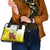Ethiopian Enkutatash Shoulder Handbag Kebero Drum With Adey Abeba Flower - Wonder Print Shop