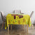 Ethiopian Enkutatash Tablecloth Kebero Drum With Adey Abeba Flower - Wonder Print Shop