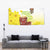 Ethiopian Enkutatash Tapestry Kebero Drum With Adey Abeba Flower - Wonder Print Shop