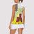 Ethiopian Enkutatash Women Sleeveless Polo Shirt Kebero Drum With Adey Abeba Flower - Wonder Print Shop