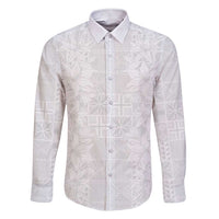 Nigeria Osun-Osogbo Festival Family Matching Short Sleeve Bodycon Dress and Hawaiian Shirt White Lily Lei With Yoruba Pattern - Wonder Print Shop