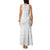 Nigeria Osun-Osogbo Festival Family Matching Tank Maxi Dress and Hawaiian Shirt White Lily Lei With Yoruba Pattern - Wonder Print Shop