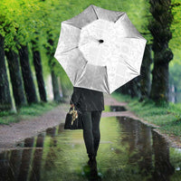 Nigeria Osun-Osogbo Festival Umbrella White Lily Lei With Yoruba Pattern - Wonder Print Shop