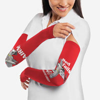 Tuskegee Red Tails Airmen Arm Sleeves P-51 Mustang 332nd Fighter Group - Red - Wonder Print Shop