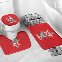 Tuskegee Red Tails Airmen Bathroom Set P-51 Mustang 332nd Fighter Group - Red - Wonder Print Shop
