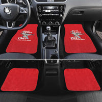 Tuskegee Red Tails Airmen Car Mats P-51 Mustang 332nd Fighter Group - Red - Wonder Print Shop