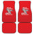 Tuskegee Red Tails Airmen Car Mats P-51 Mustang 332nd Fighter Group - Red - Wonder Print Shop