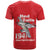 Tuskegee Red Tails Airmen T Shirt P-51 Mustang 332nd Fighter Group - Red - Wonder Print Shop