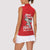 Tuskegee Red Tails Airmen Women Sleeveless Polo Shirt P-51 Mustang 332nd Fighter Group - Red - Wonder Print Shop