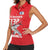 Tuskegee Red Tails Airmen Women Sleeveless Polo Shirt P-51 Mustang 332nd Fighter Group - Red - Wonder Print Shop