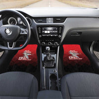 Tuskegee Red Tails Airmen Car Mats P-51 Mustang 332nd Fighter Group - Black Red - Wonder Print Shop