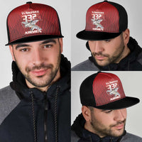 Tuskegee Red Tails Airmen Mesh Trucker Cap P-51 Mustang 332nd Fighter Group - Black Red - Wonder Print Shop