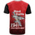 Tuskegee Red Tails Airmen T Shirt P-51 Mustang 332nd Fighter Group - Black Red - Wonder Print Shop