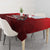 Tuskegee Red Tails Airmen Tablecloth P-51 Mustang 332nd Fighter Group - Black Red - Wonder Print Shop