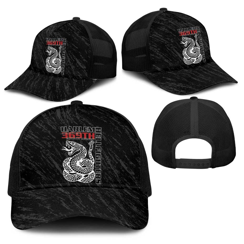 Harlem Hellfighters Baseball Net Cap 369th Infantry Regiment - Wonder Print Shop