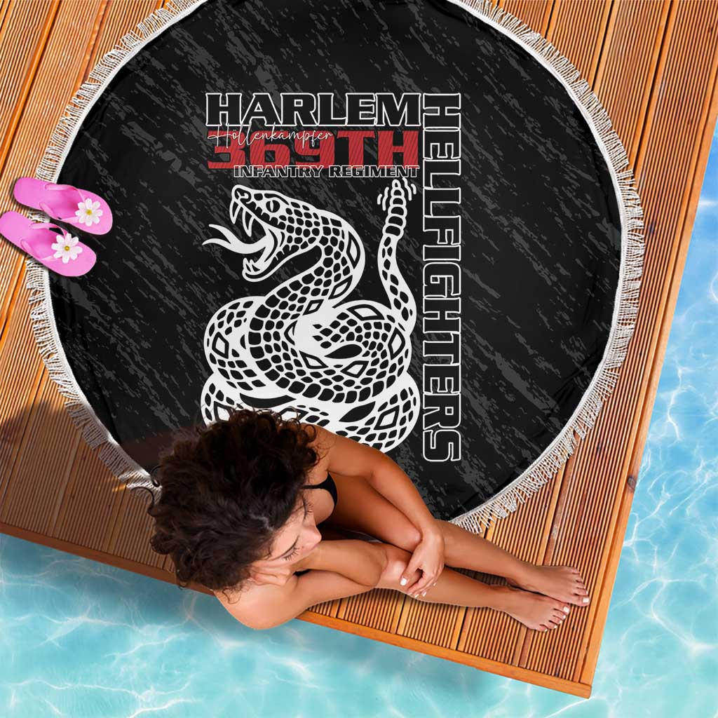 Harlem Hellfighters Beach Blanket 369th Infantry Regiment - Wonder Print Shop