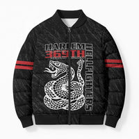 Harlem Hellfighters Bomber Puffer Jacket 369th Infantry Regiment - Wonder Print Shop