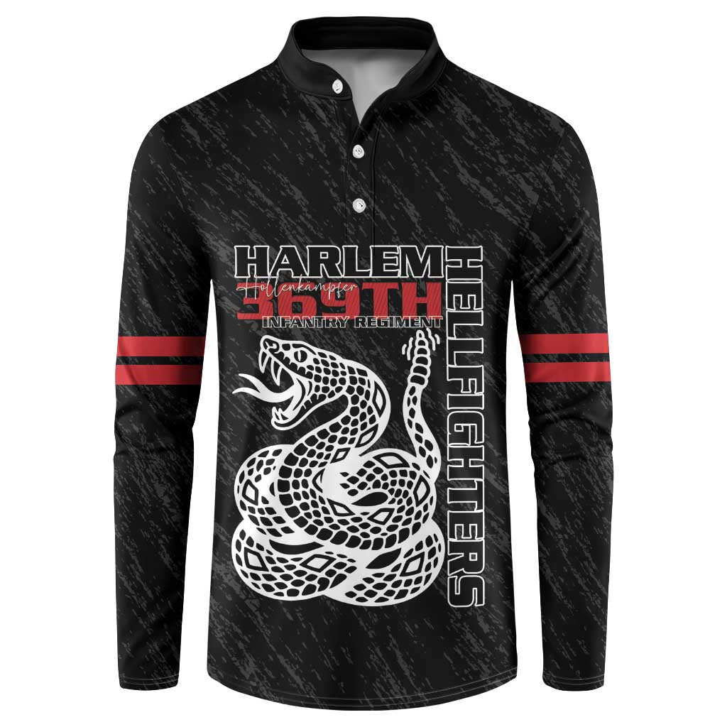 Harlem Hellfighters Button Sweatshirt 369th Infantry Regiment - Wonder Print Shop