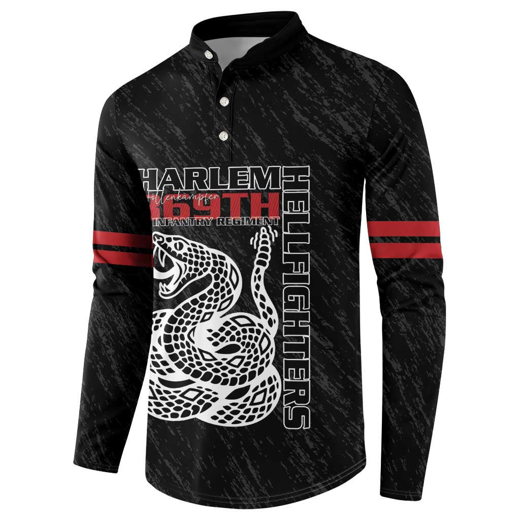 Harlem Hellfighters Button Sweatshirt 369th Infantry Regiment - Wonder Print Shop