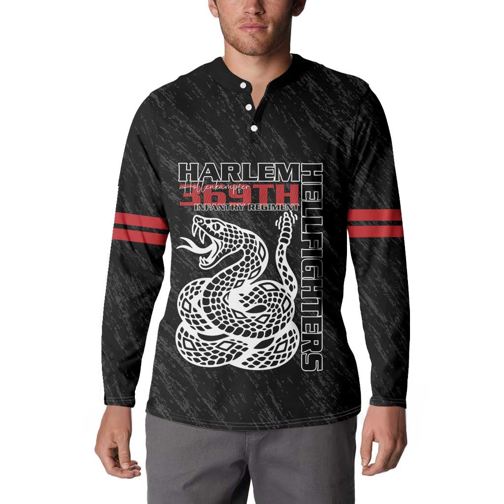 Harlem Hellfighters Button Sweatshirt 369th Infantry Regiment - Wonder Print Shop