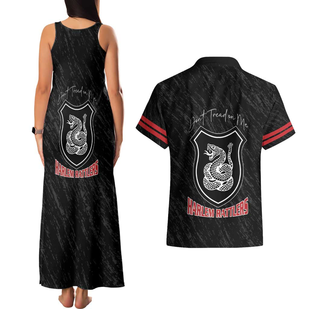 Harlem Hellfighters Couples Matching Tank Maxi Dress and Hawaiian Shirt 369th Infantry Regiment - Wonder Print Shop