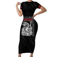 Harlem Hellfighters Family Matching Short Sleeve Bodycon Dress and Hawaiian Shirt 369th Infantry Regiment - Wonder Print Shop