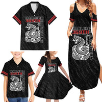 Harlem Hellfighters Family Matching Summer Maxi Dress and Hawaiian Shirt 369th Infantry Regiment - Wonder Print Shop