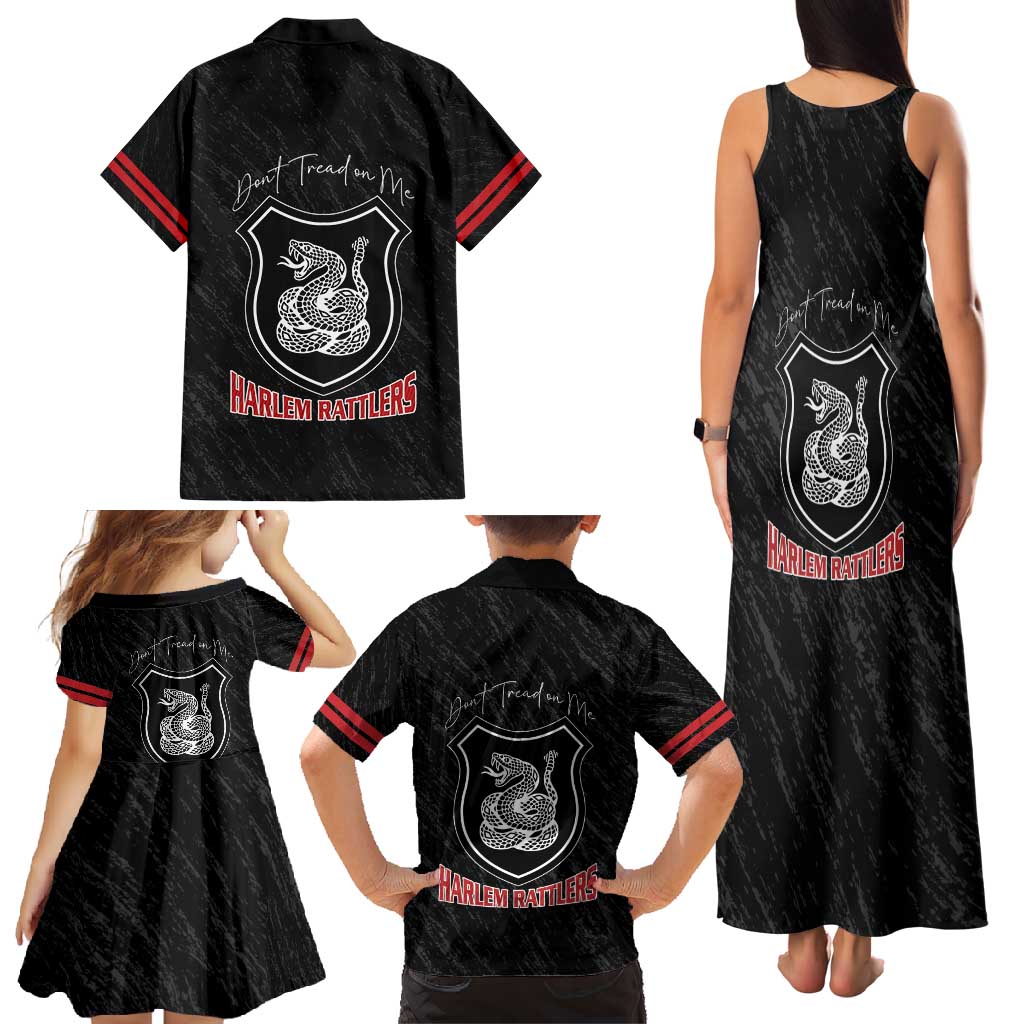 Harlem Hellfighters Family Matching Tank Maxi Dress and Hawaiian Shirt 369th Infantry Regiment - Wonder Print Shop