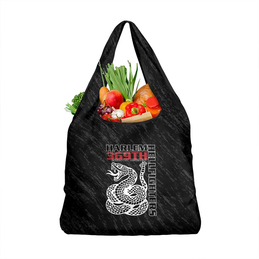 Harlem Hellfighters Grocery Bag 369th Infantry Regiment - Wonder Print Shop