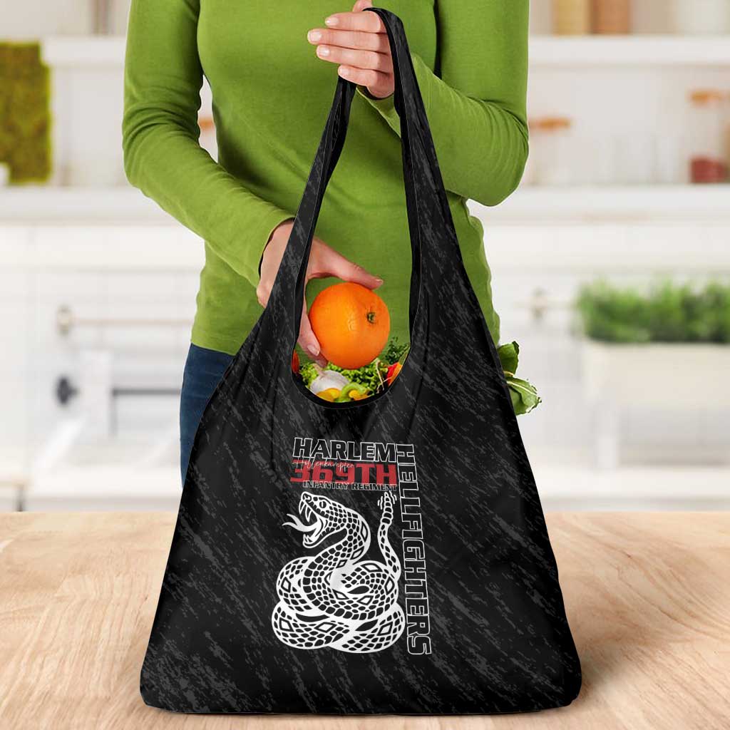 Harlem Hellfighters Grocery Bag 369th Infantry Regiment - Wonder Print Shop