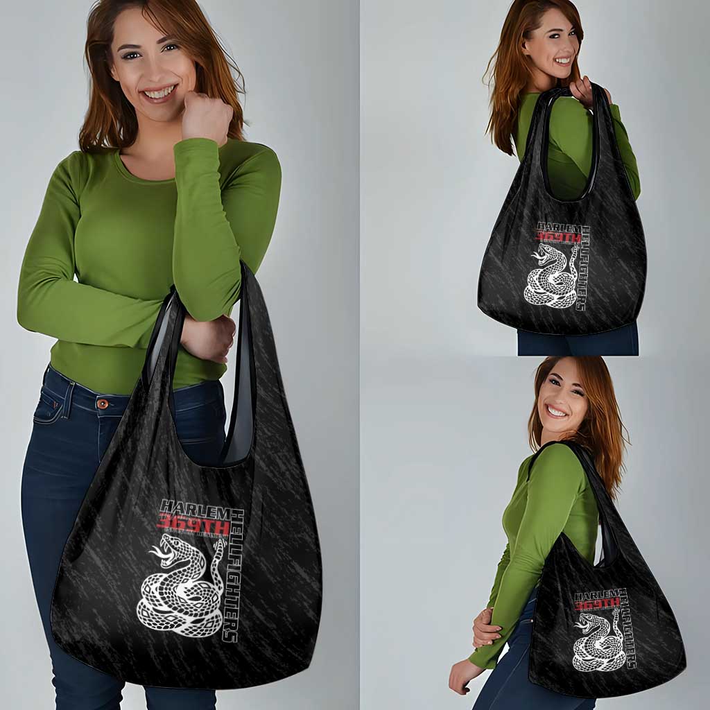 Harlem Hellfighters Grocery Bag 369th Infantry Regiment - Wonder Print Shop