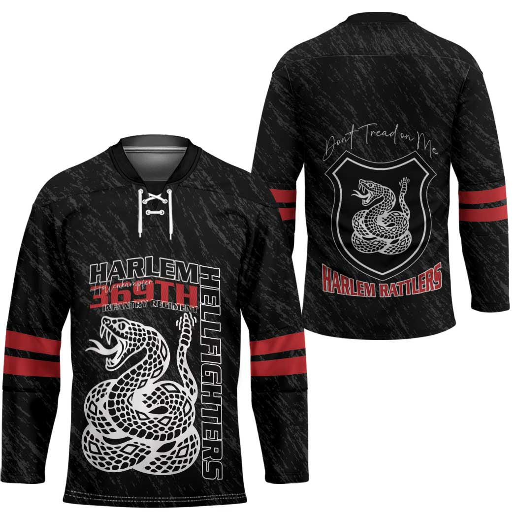 Harlem Hellfighters Hockey Jersey 369th Infantry Regiment - Wonder Print Shop