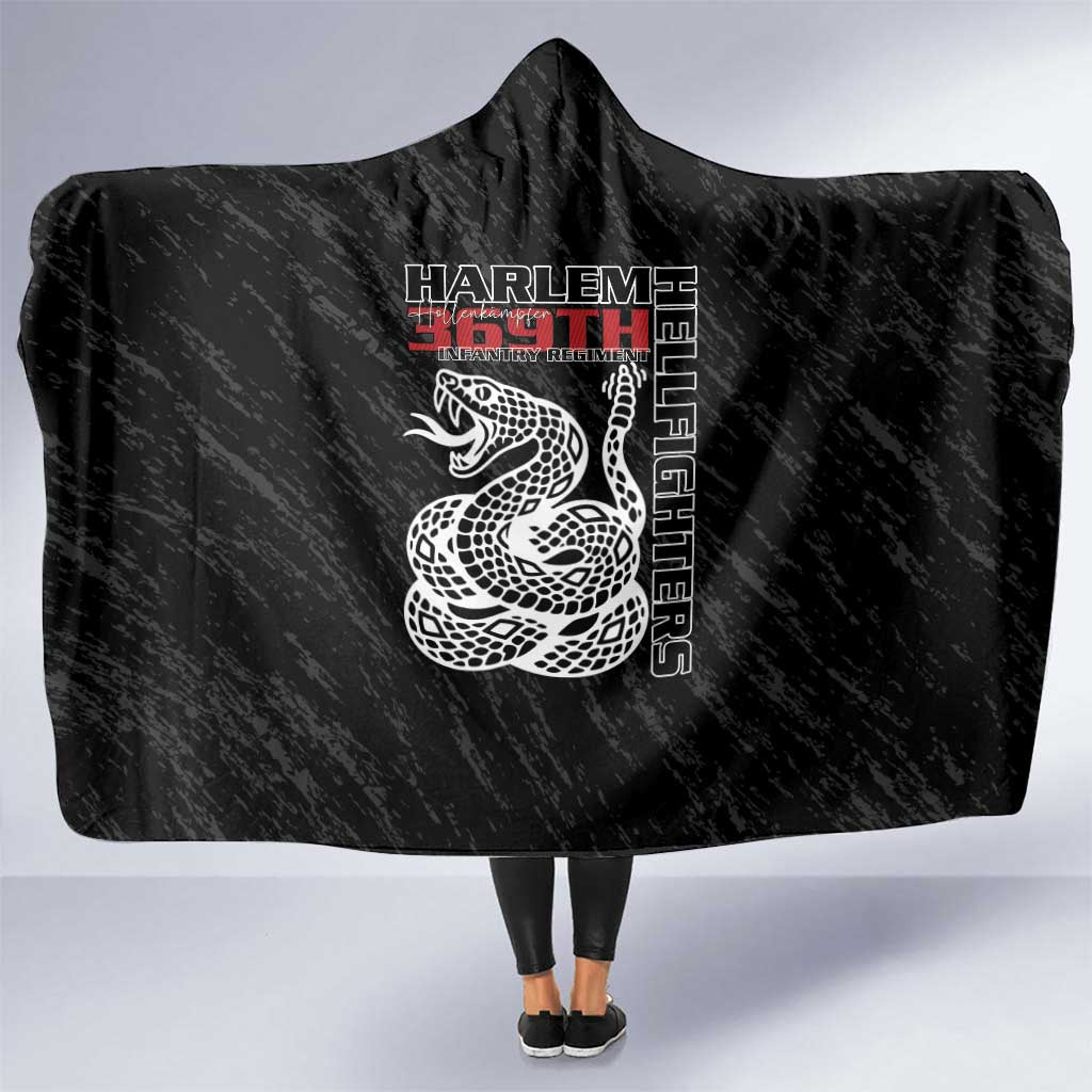 Harlem Hellfighters Hooded Blanket 369th Infantry Regiment - Wonder Print Shop