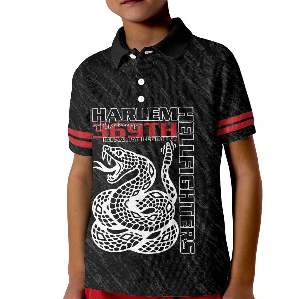 Harlem Hellfighters Kid Polo Shirt 369th Infantry Regiment - Wonder Print Shop