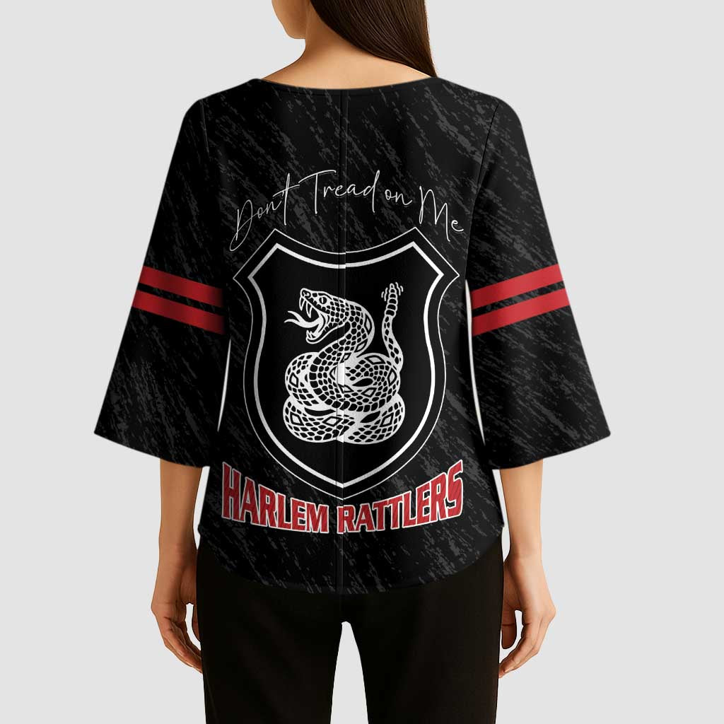 Harlem Hellfighters Kimono Sleeve Blouse 369th Infantry Regiment - Wonder Print Shop