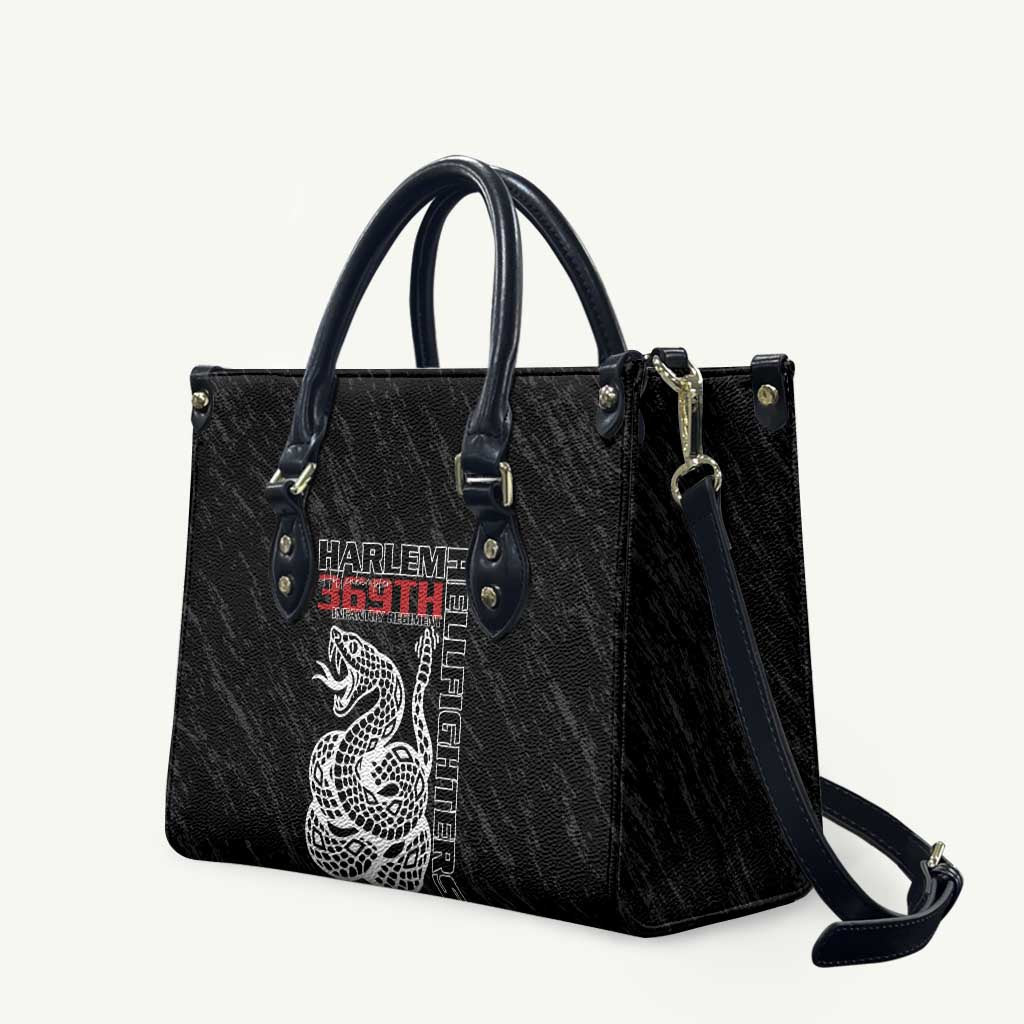 Harlem Hellfighters Leather Bag 369th Infantry Regiment - Wonder Print Shop